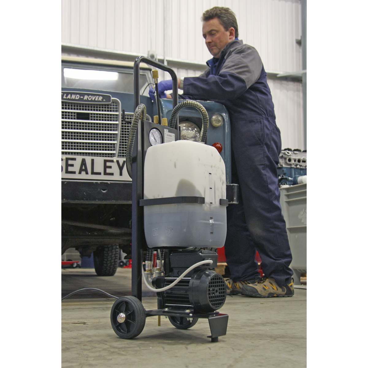 Sealey AK466D Mobile Oil Extractor 12L