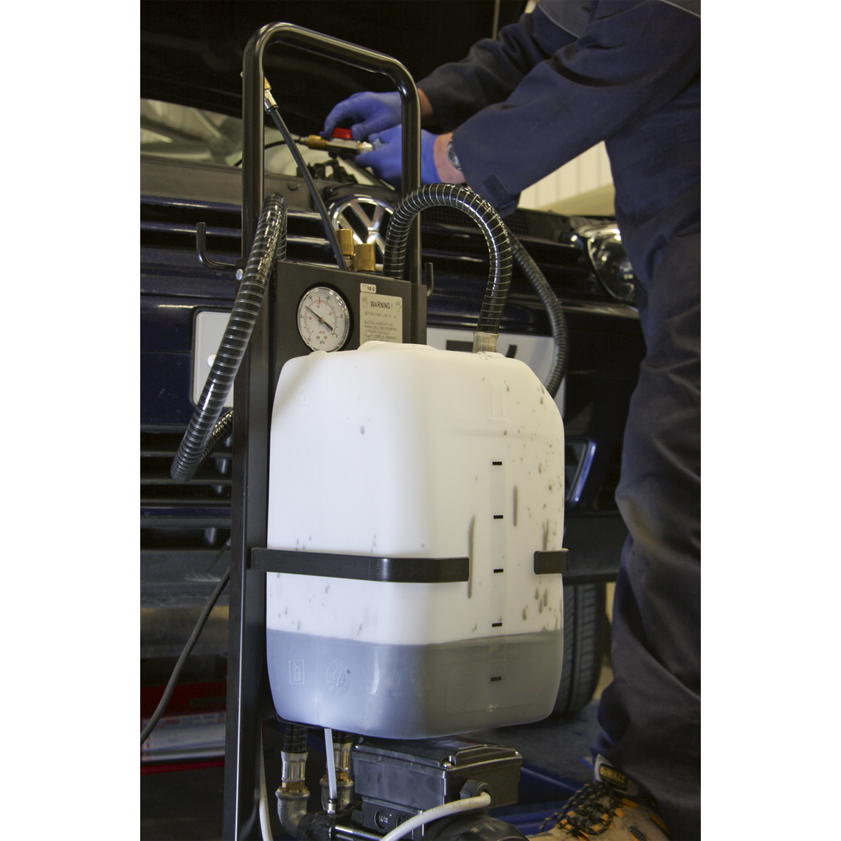 Sealey AK466D Mobile Oil Extractor 12L