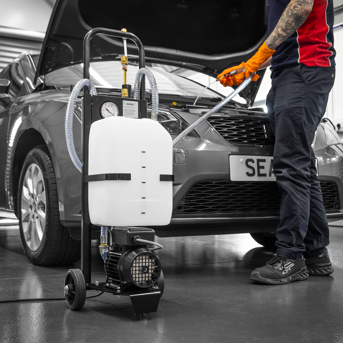 Sealey AK466D Mobile Oil Extractor 12L