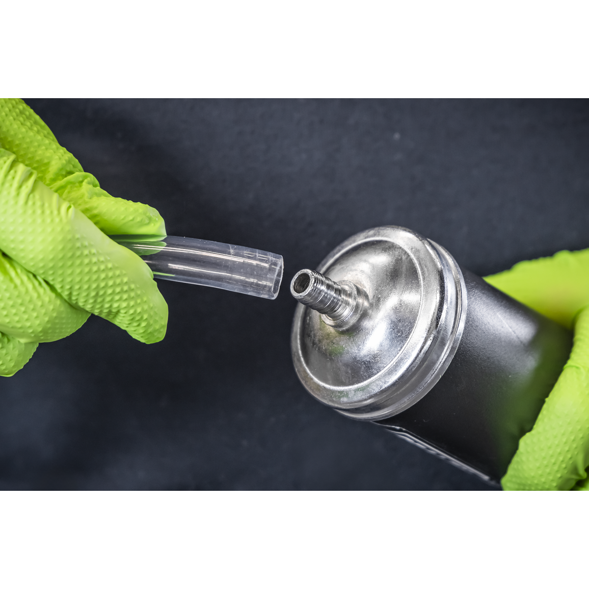 Sealey AK46 Oil Suction Syringe 500ml Metal Body