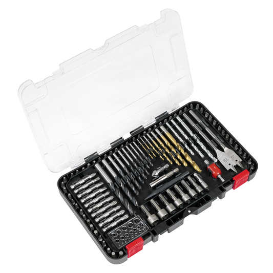 Sealey AK47104 Drill & Bit Accessory Set 104pc