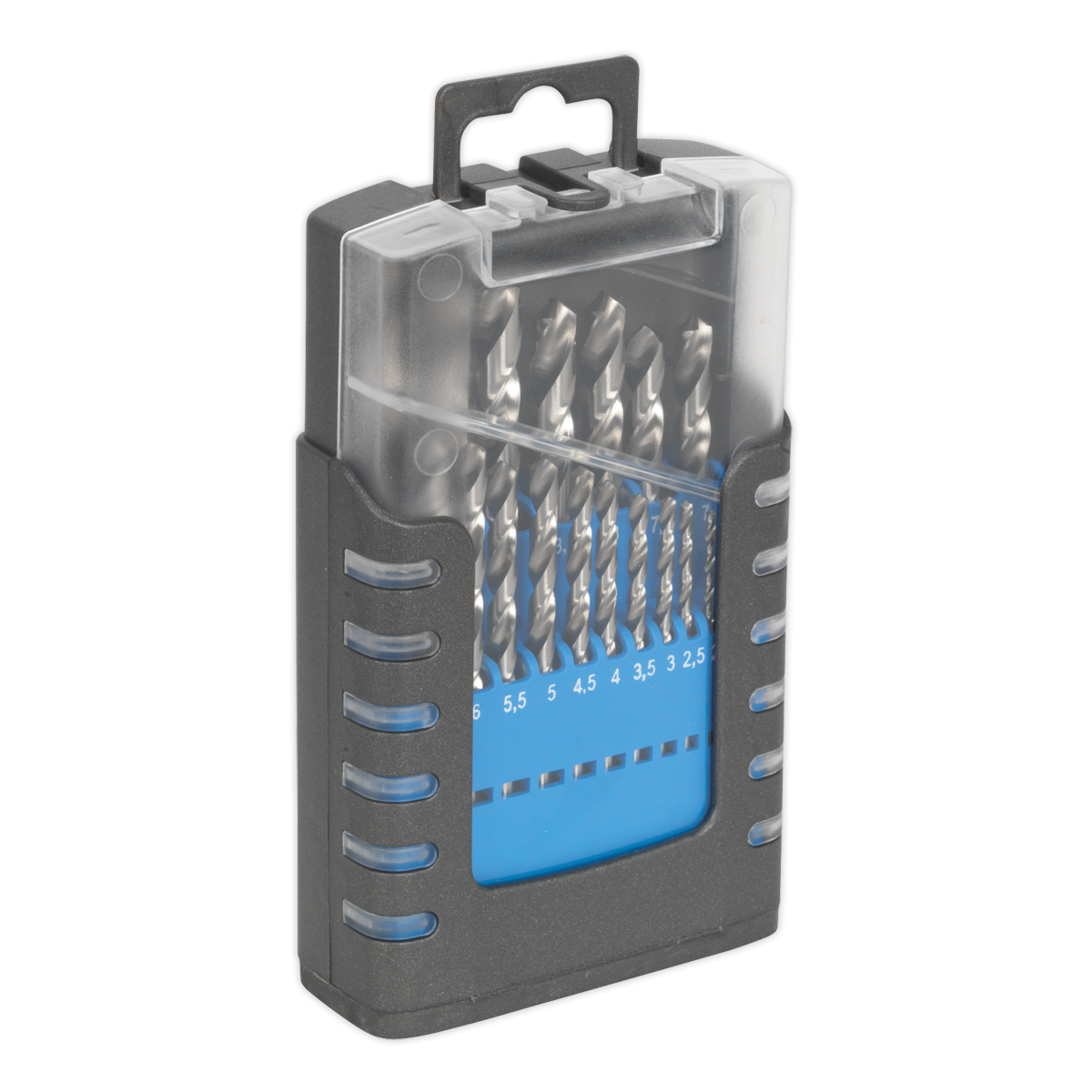 Sealey AK47191 HSS Fully Ground Drill Bit Set 19pc