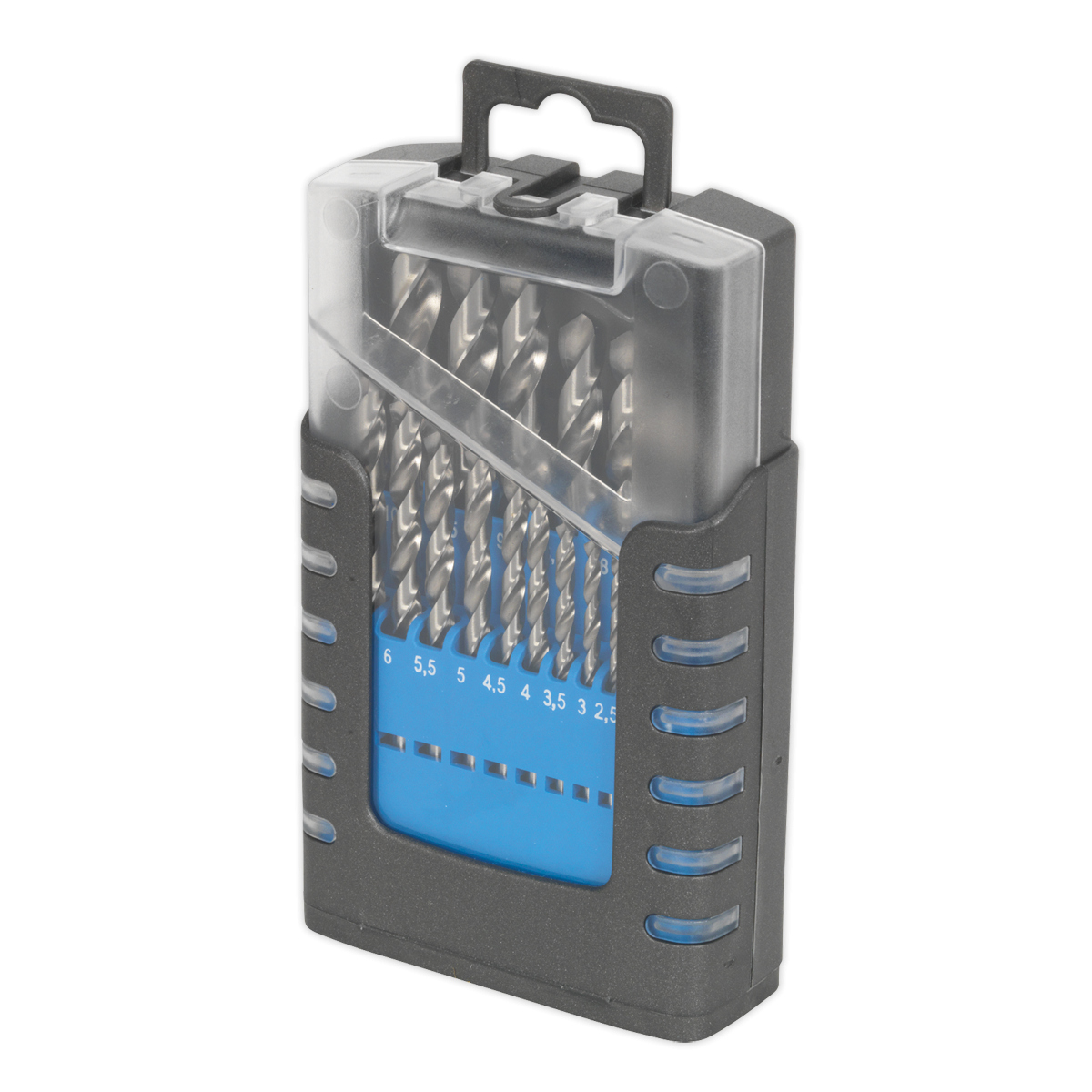 Sealey AK47191 HSS Fully Ground Drill Bit Set 19pc