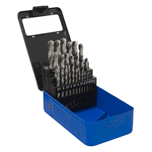 Sealey AK47251 HSS Fully Ground Drill Bit Set 25pc
