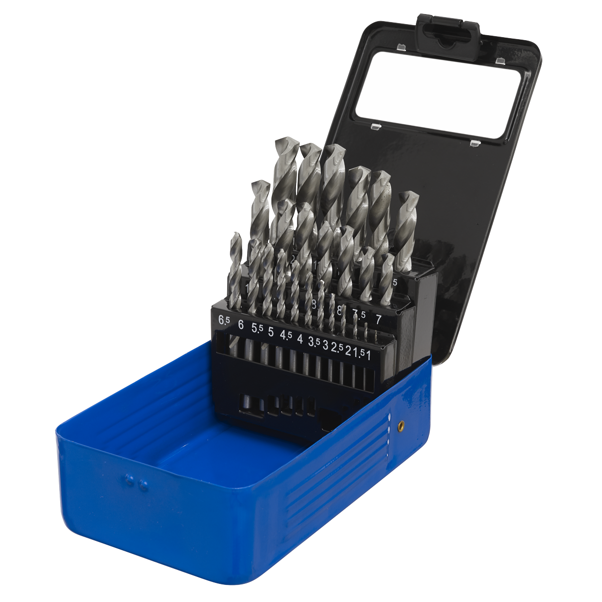 Sealey AK47251 HSS Fully Ground Drill Bit Set 25pc