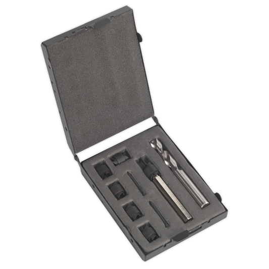 Sealey AK4730 Spot Weld Cutter & Drill Bit Set 10mm 9pc