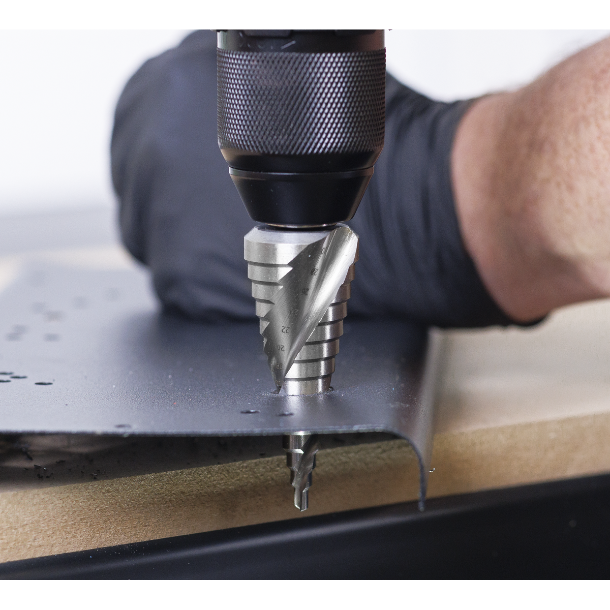 Sealey AK4748 Spiral Flute HSS 4341 Step Drill Bit 4-30mm