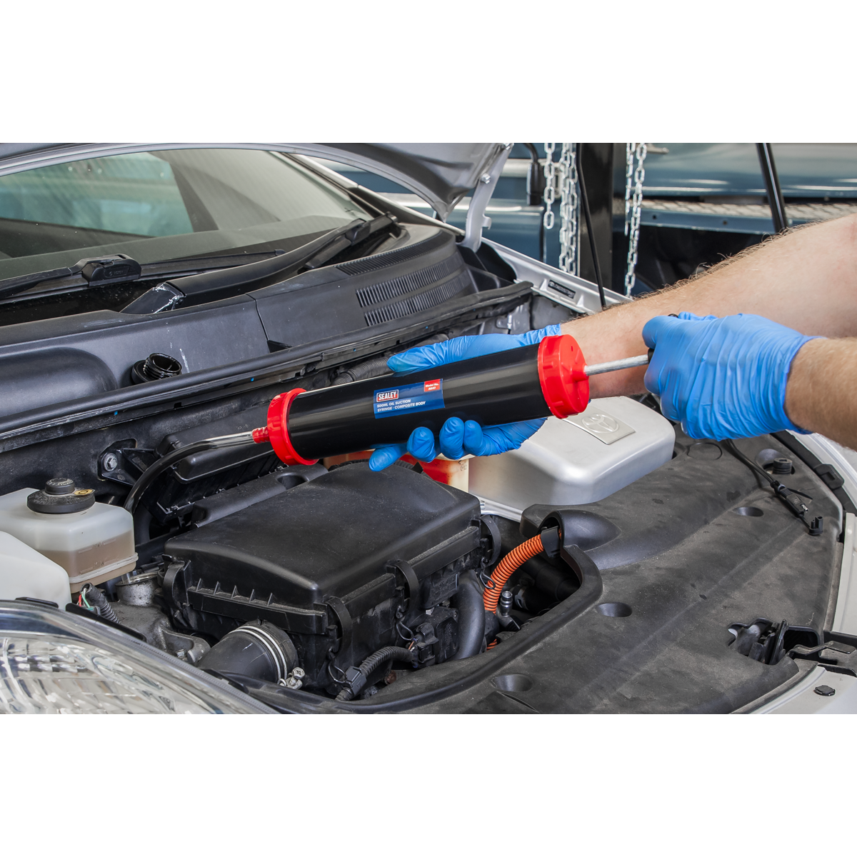 Sealey AK47 Oil Suction Syringe with Composite Body 500ml