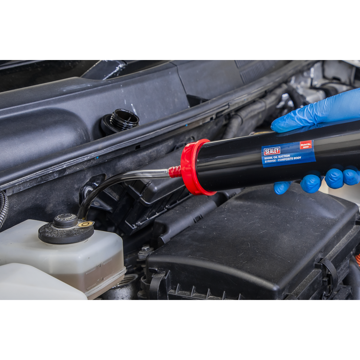 Sealey AK47 Oil Suction Syringe with Composite Body 500ml