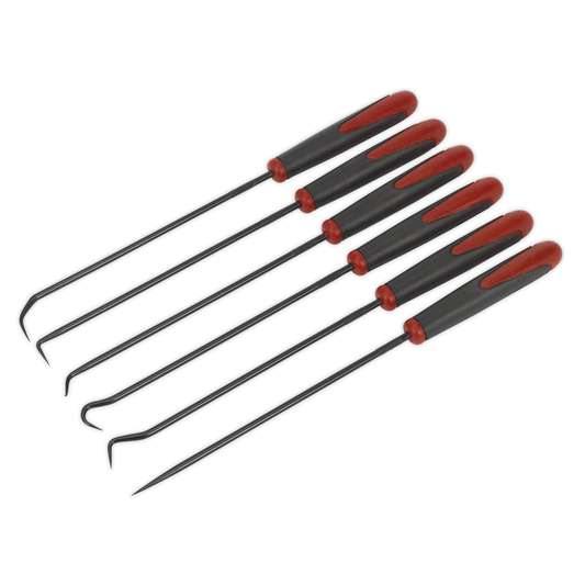 Sealey AK5215 Extra-Long Pick & Hook Set 6pc