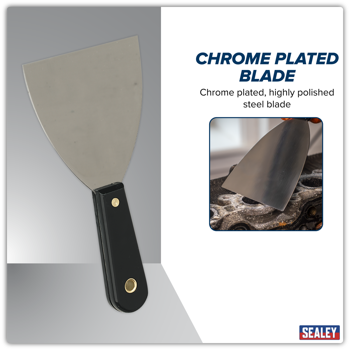 Sealey AK5223 Premier Rigid Scraper 100mm