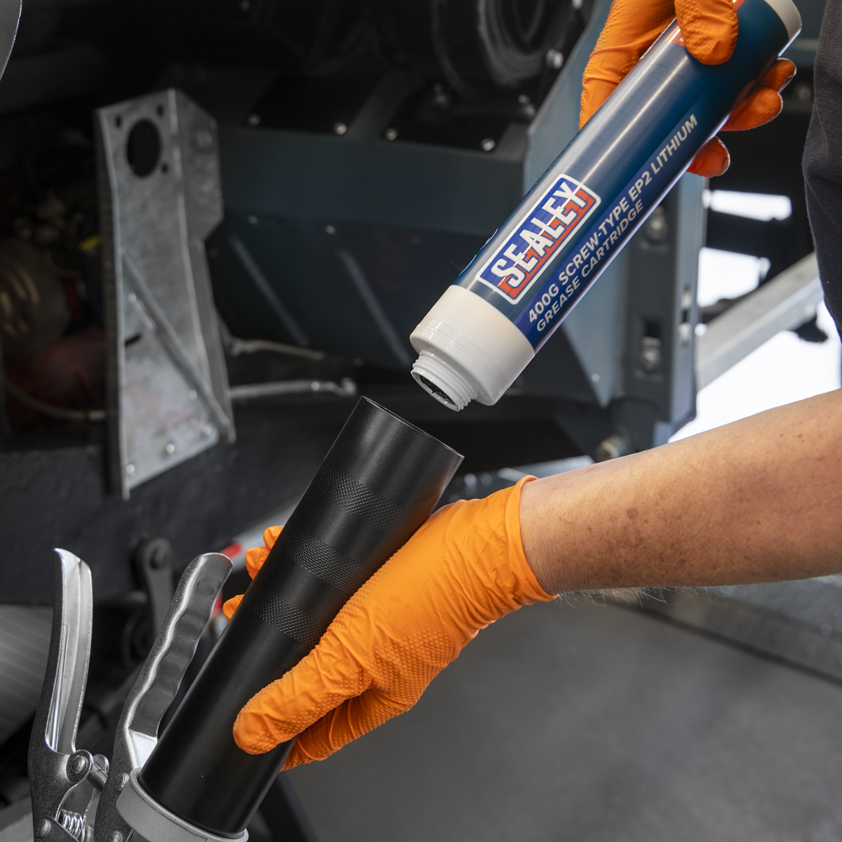 Sealey AK53 Pistol Style Screw-Type Grease Gun