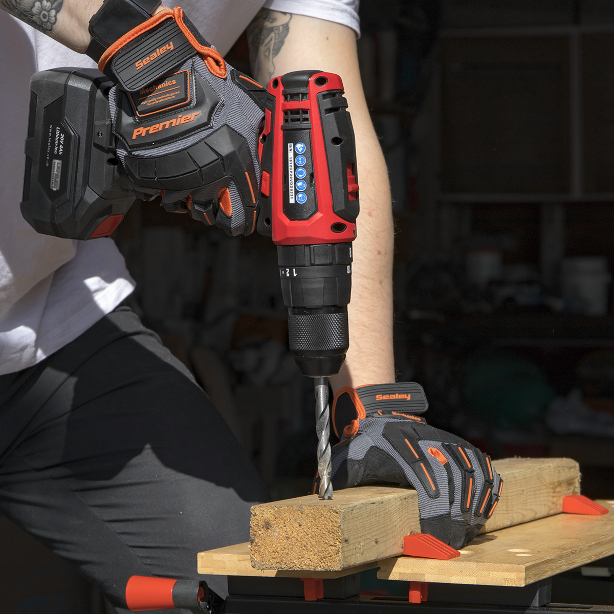 Sealey AK5711DB Combination Drill Bit Sets - Display box of 6