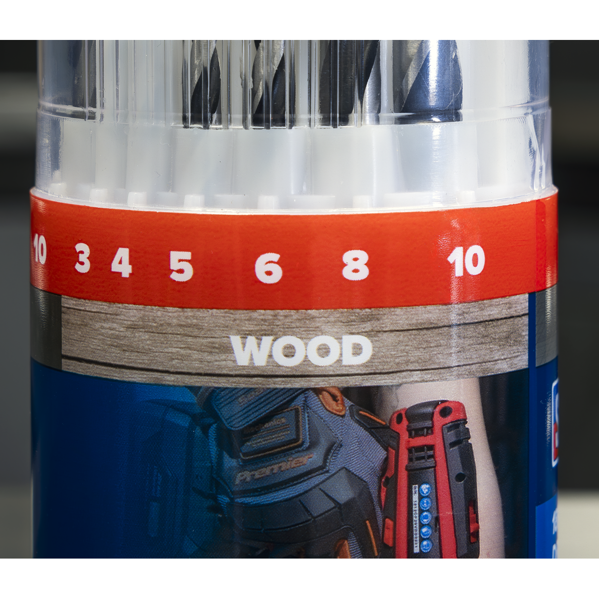 Sealey AK5711DB Combination Drill Bit Sets - Display box of 6