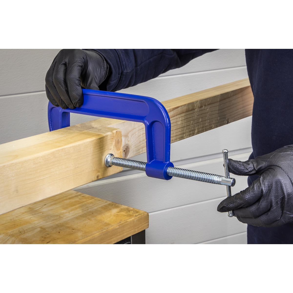 Sealey AK60064 G-Clamp 150mm 4pc