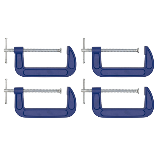 Sealey AK60064 G-Clamp 150mm 4pc