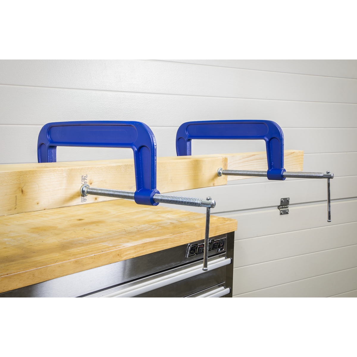 Sealey AK60084 G-Clamp Set 200mm 4pc