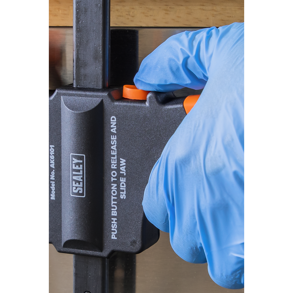 Sealey AK61014 Ratchet Bar Clamp Set 150mm 4pc