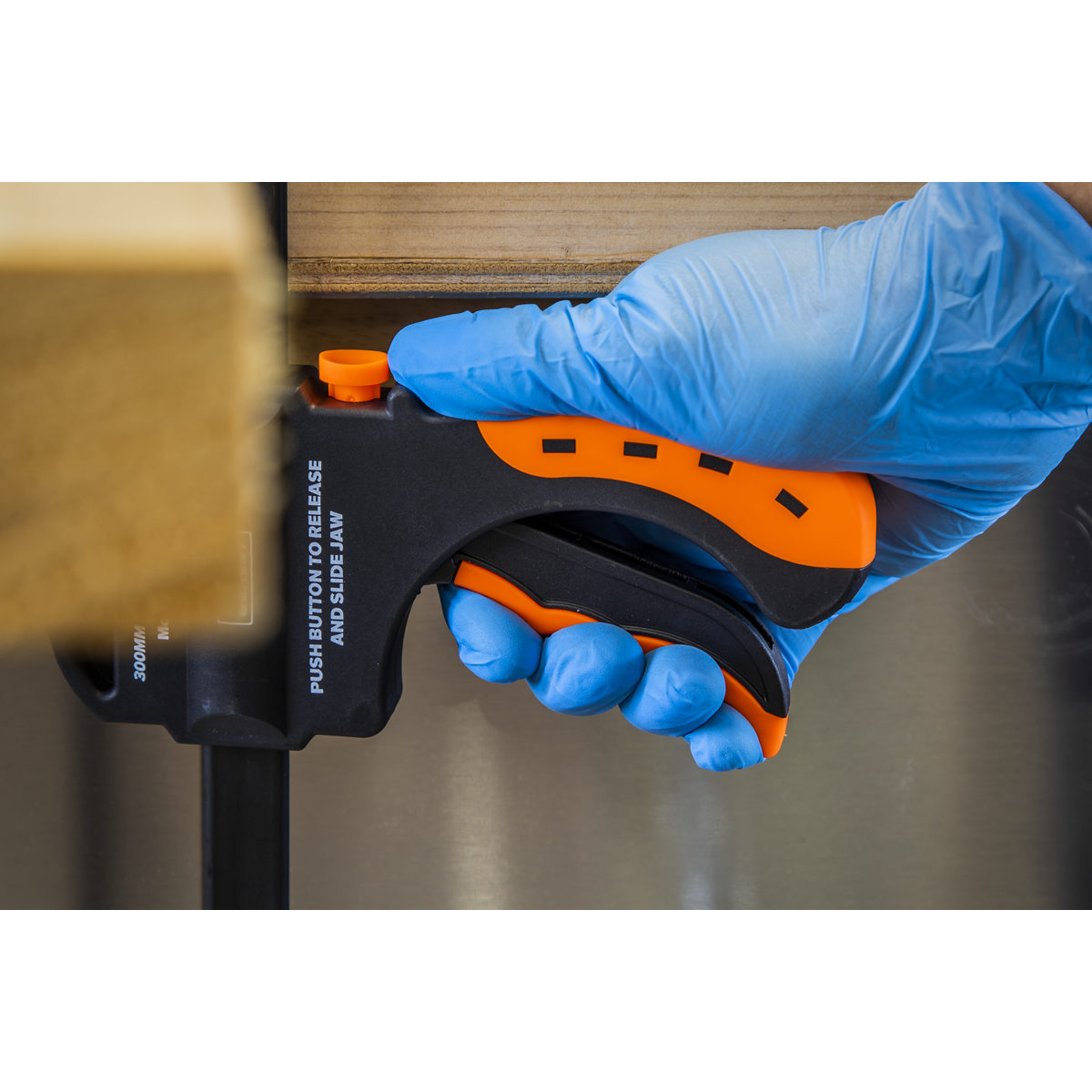 Sealey AK61024 Ratchet Bar Clamp Set 300mm 4pc