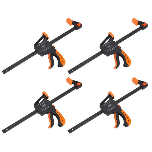 Sealey AK61024 Ratchet Bar Clamp Set 300mm 4pc