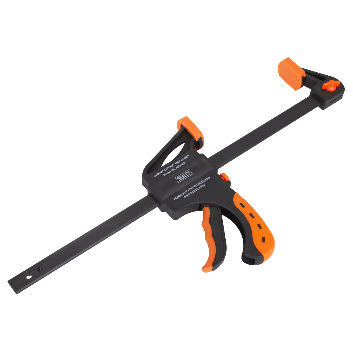Sealey AK61024 Ratchet Bar Clamp Set 300mm 4pc