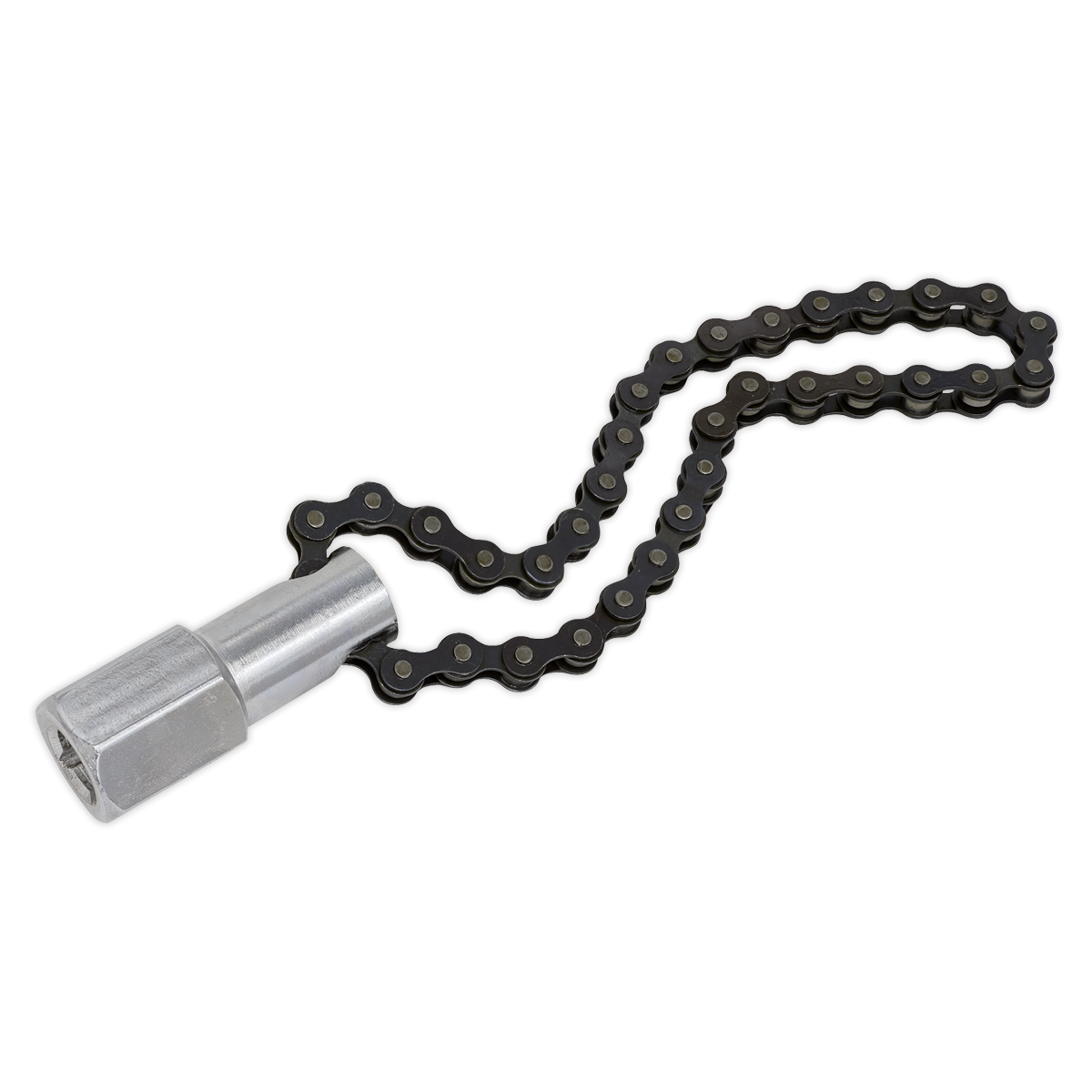 Sealey AK641 Oil Filter Chain Wrench 1/2"Sq Drive 120mm Capacity