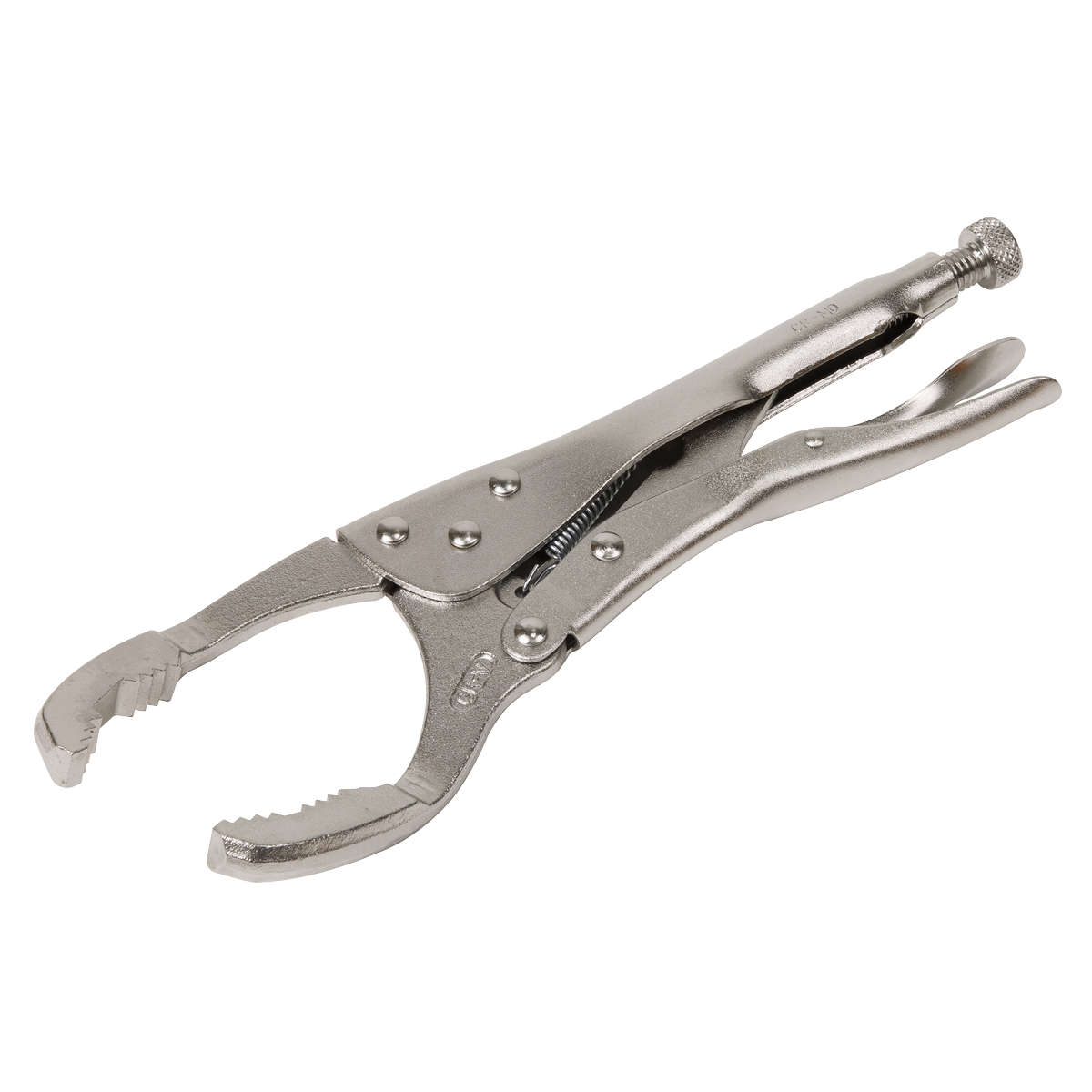 Sealey AK6423 Angled Oil Filter Locking Pliers 45-130mm Capacity