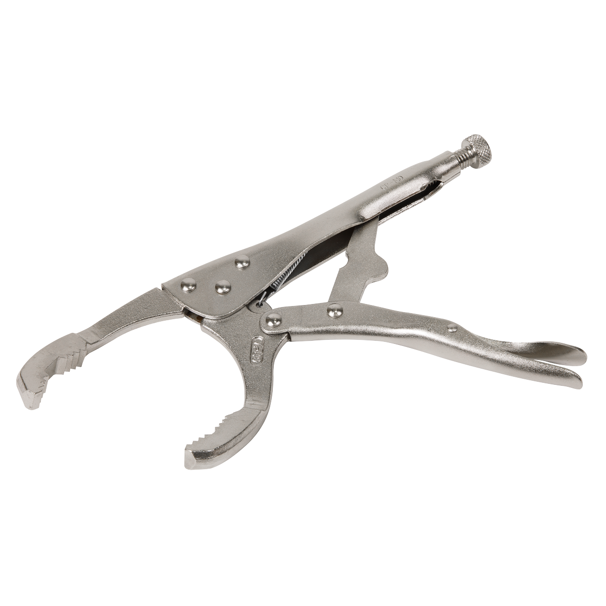 Sealey AK6423 Angled Oil Filter Locking Pliers 45-130mm Capacity