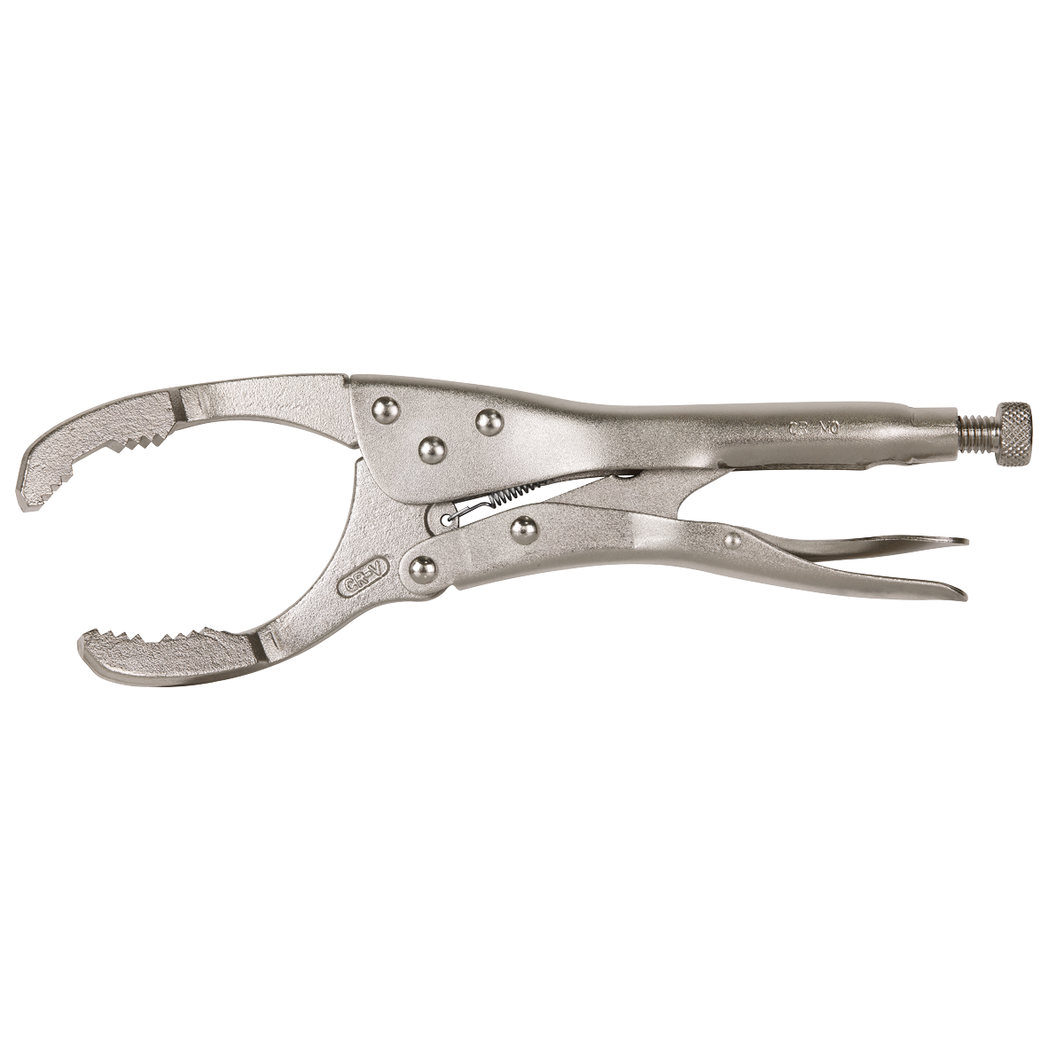 Sealey AK6423 Angled Oil Filter Locking Pliers 45-130mm Capacity