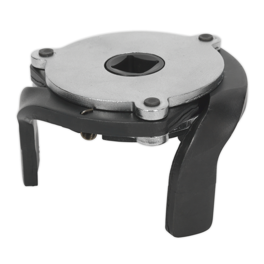 Sealey AK6432 Magnetic Oil Filter Claw Wrench 3/8"Sq Drive 60-93mm Capacity