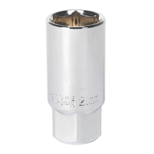 Sealey AK6544 Magnetic Spark Plug Socket 1/2"Sq Drive 21mm