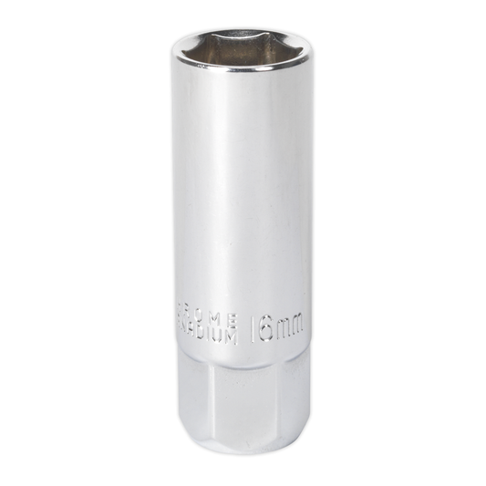 Sealey AK654 Magnetic Spark Plug Socket 3/8"Sq Drive 16mm