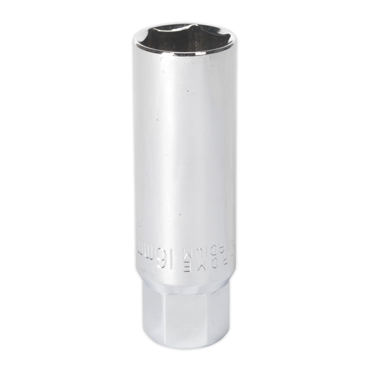Sealey AK6557 Thin Wall Spark Plug Socket 3/8"Sq Drive 16mm