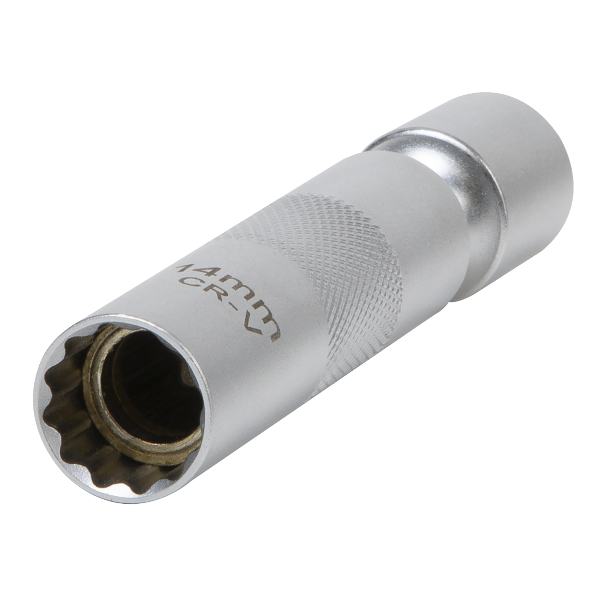 Sealey AK6569 Spark Plug Socket with Universal Joint 3/8"Sq Drive 12-Point 14mm