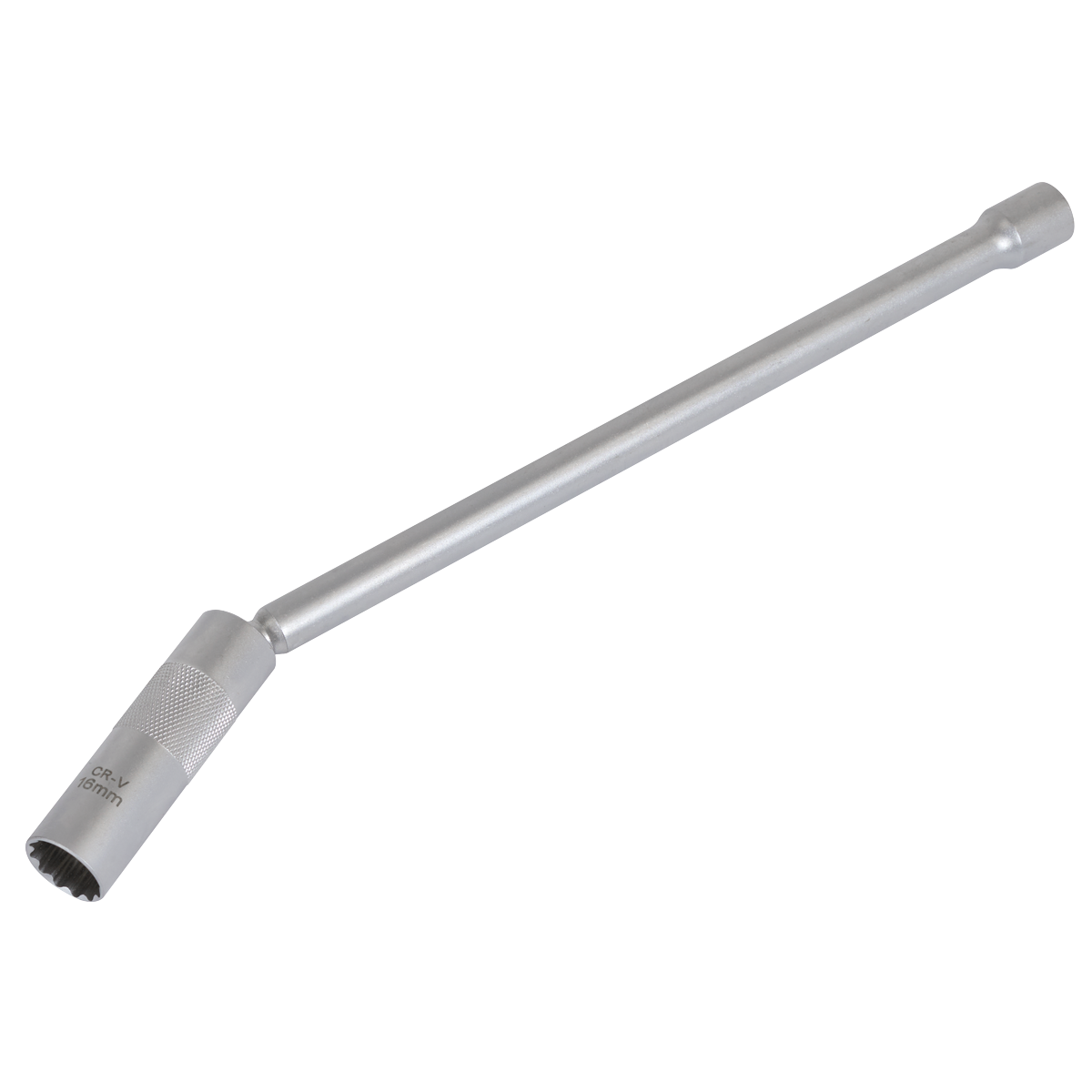 Sealey AK6576 Spark Plug Socket with Universal Joint & Extension 3/8"Sq Drive 12-Point 16mm
