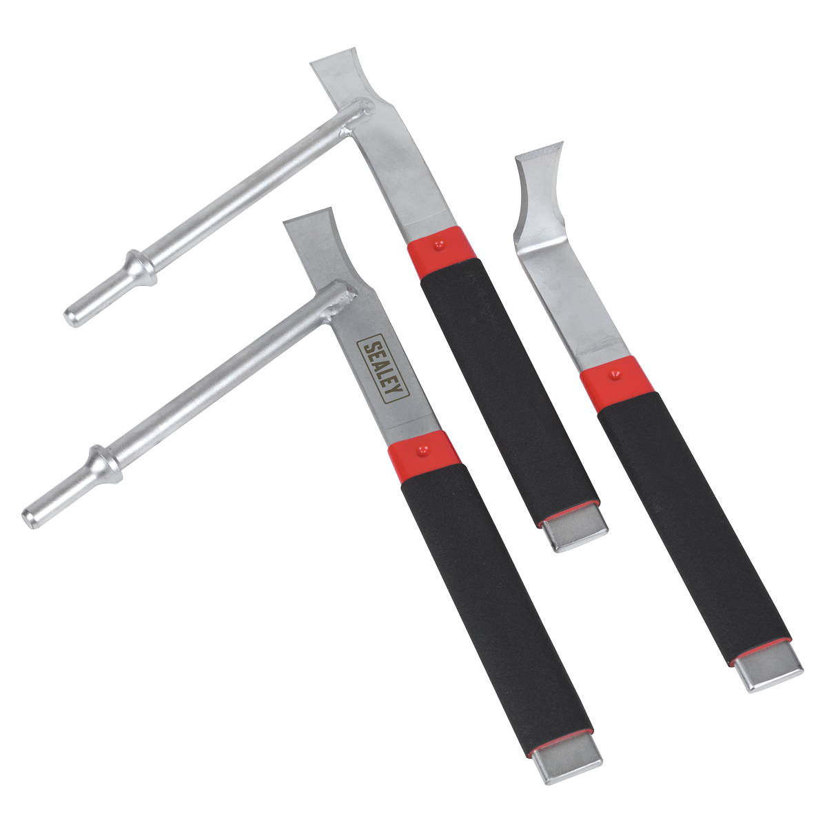 Sealey AK679 Air Hammer Panel Seam Splitter Set 3pc