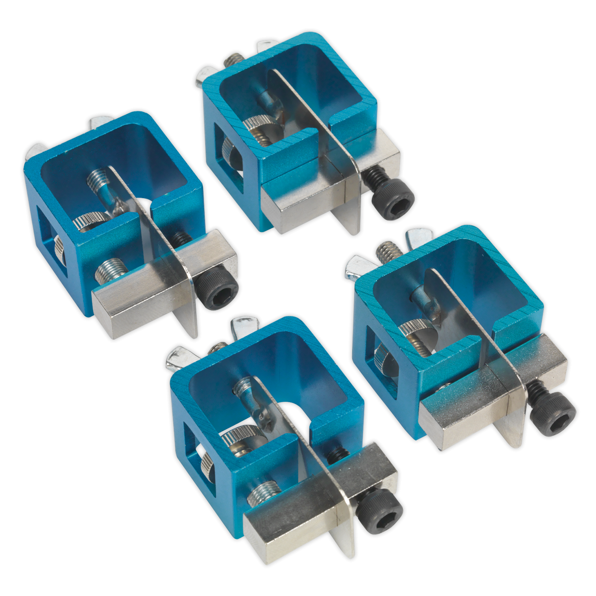 Sealey AK6805 Butt Welding Clamp Set 4pc