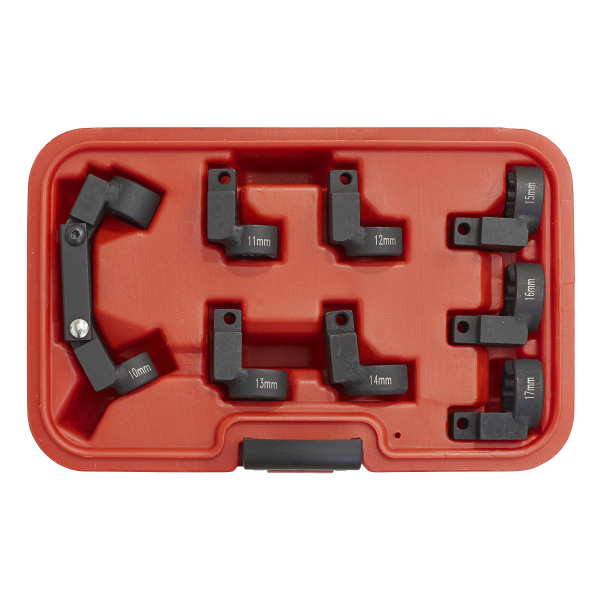 Sealey AK6985 Injector Pipe Socket Set 3/8"Sq Drive 9pc