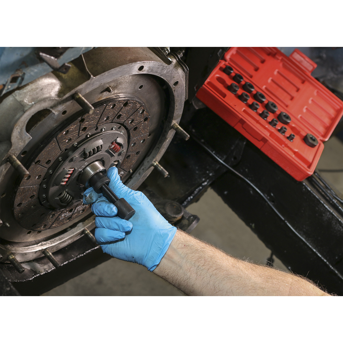 Sealey AK710 Universal Clutch Aligning Tool Set 17pc