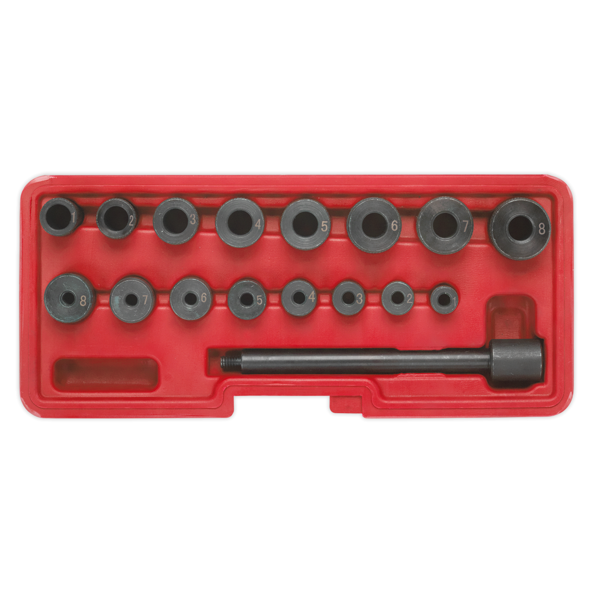 Sealey AK710 Universal Clutch Aligning Tool Set 17pc