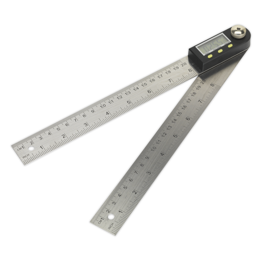 Sealey AK7200 Digital Angle Rule 8" (200mm)