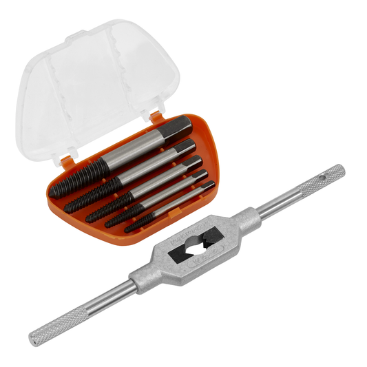 Sealey AK721 Helix Type Screw Extractor Set with Wrench 6pc