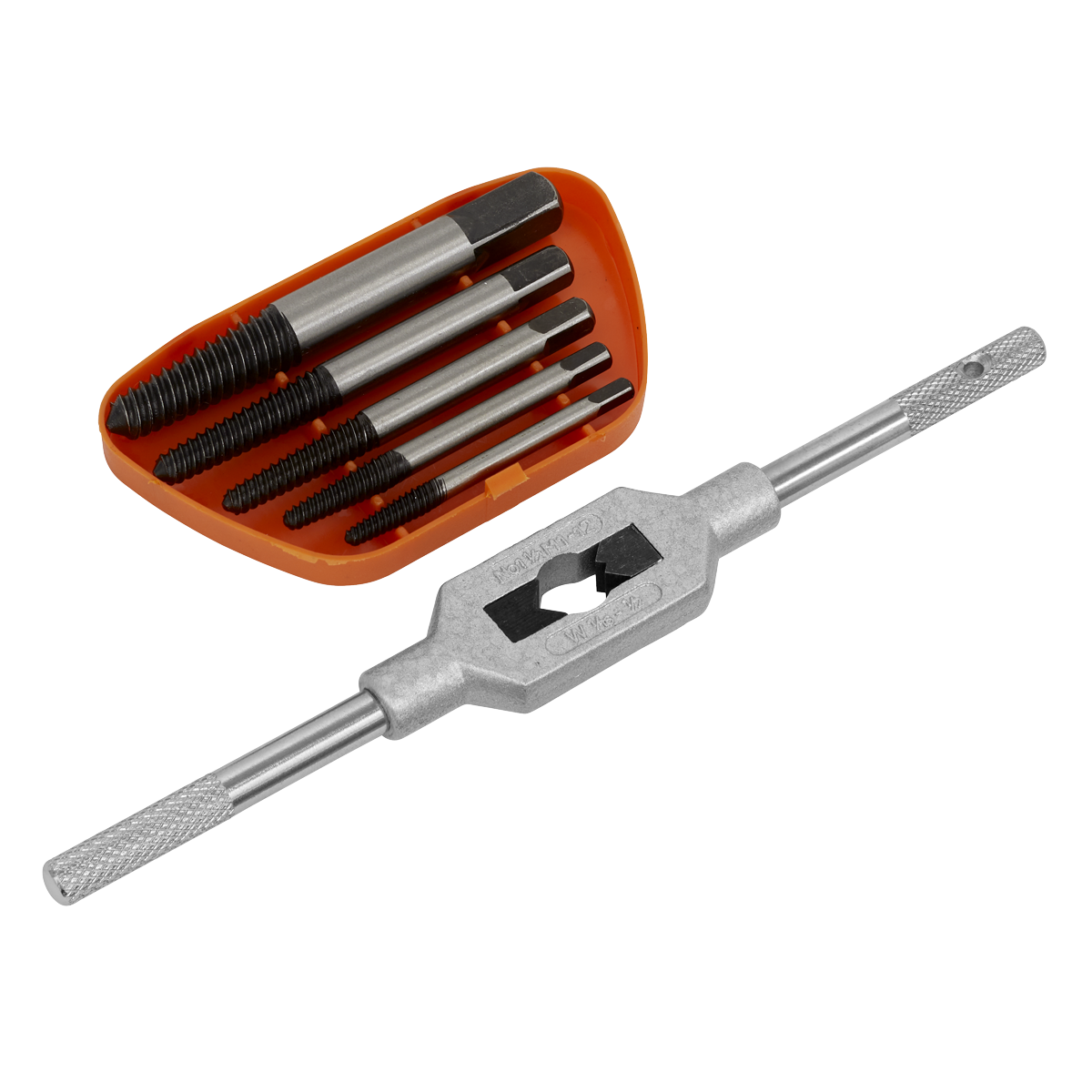 Sealey AK721 Helix Type Screw Extractor Set with Wrench 6pc