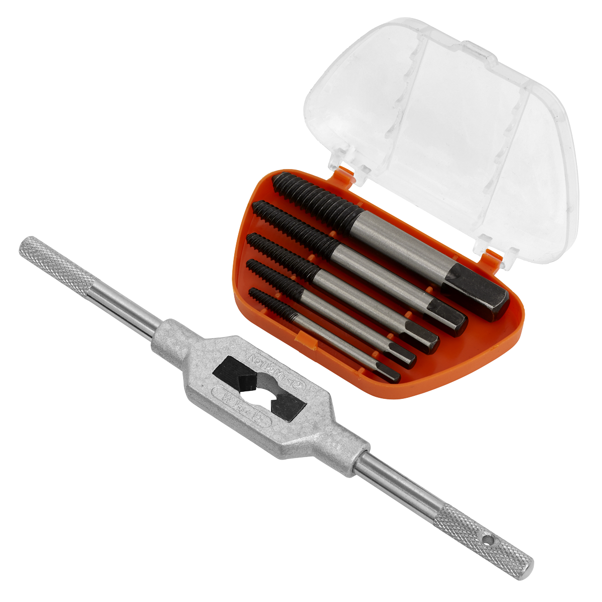 Sealey AK721 Helix Type Screw Extractor Set with Wrench 6pc