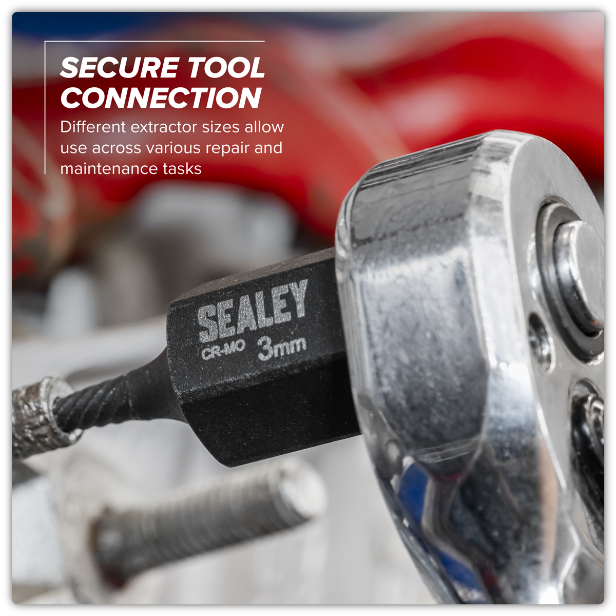 Sealey AK7222 Stud Extractor Set 9pc