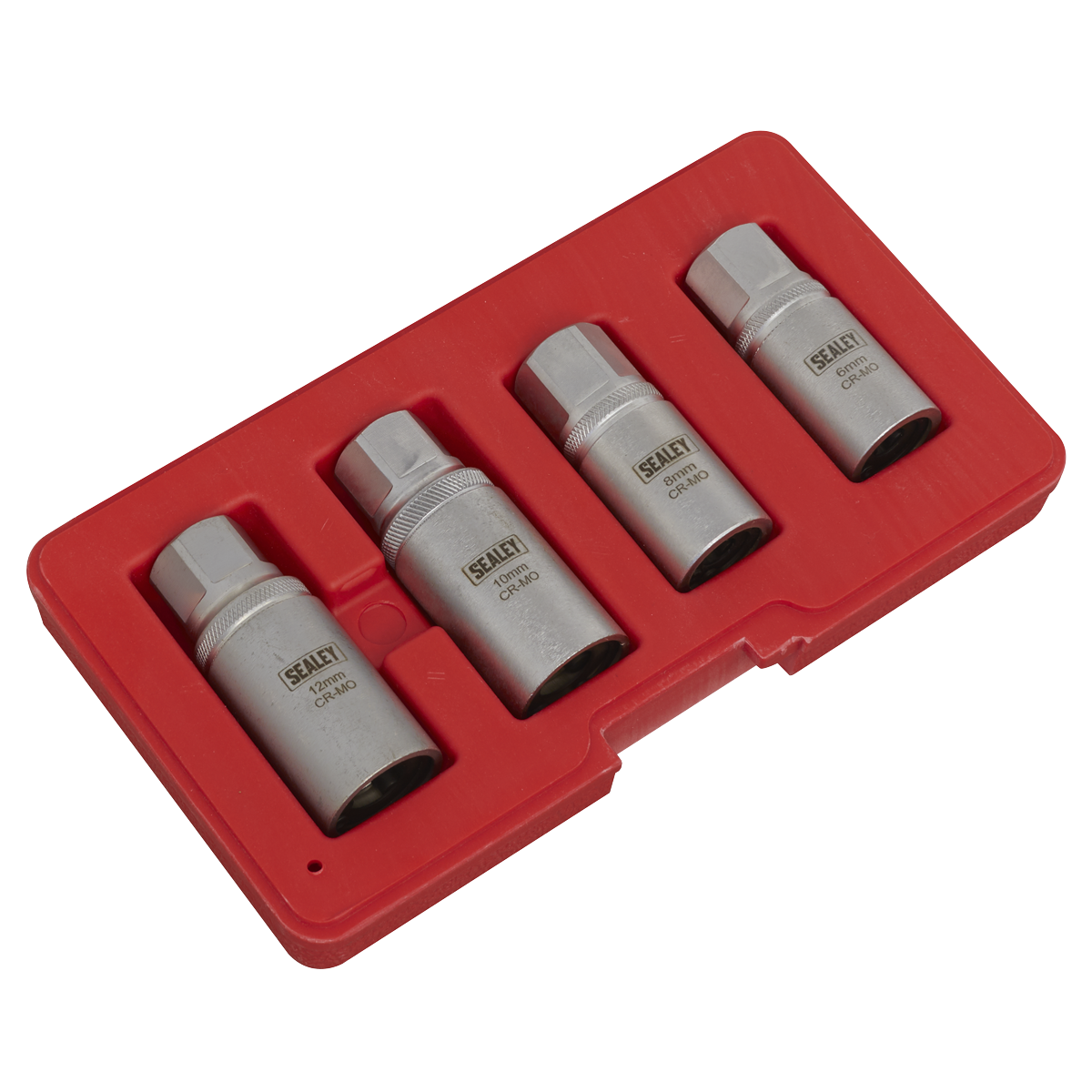 Sealey AK723 Metric Stud Extractor Set 1/2"Sq Drive 4pc
