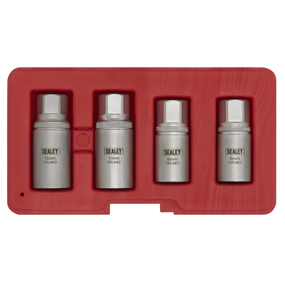 Sealey AK723 Metric Stud Extractor Set 1/2"Sq Drive 4pc