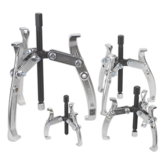 Sealey AK79 Reversible Triple Leg Puller Set 4pc
