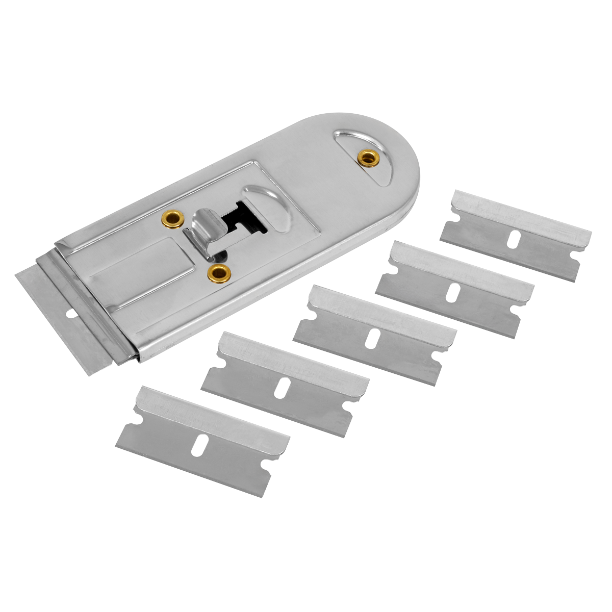 Sealey AK867 Retracting Razor Scraper with Blades