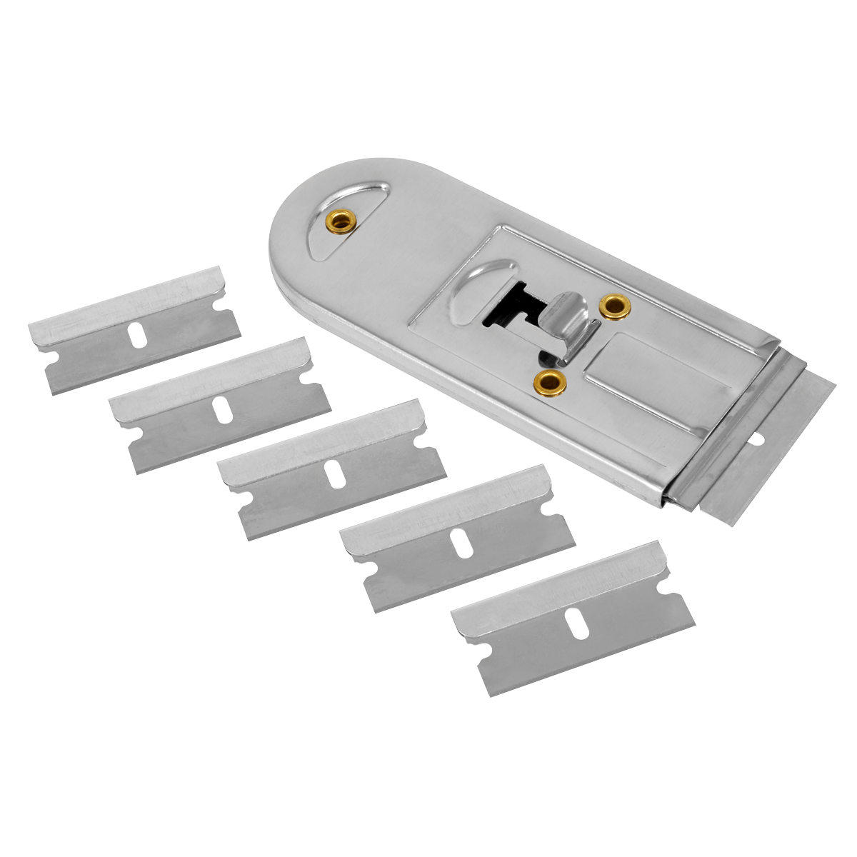 Sealey AK867 Retracting Razor Scraper with Blades